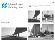 Tablet Screenshot of buildingroots.com